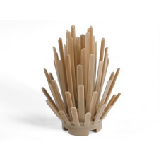 Part 6064 Dark Tan Plant Prickly Bush 2 x 2 x 4 